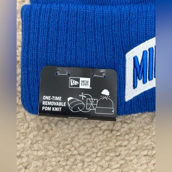 NWT New Era 2023-24 City Edition Milwaukee Bucks Knit Hat Adults One Size - Picture 3 of 6